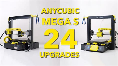 24 Upgrades And Modification For My Anycubic Mega S Trailer 3d