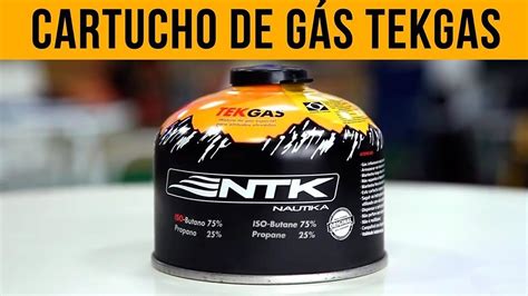 Veja como conectar o fogareiro no cartucho de gás TEKGAS Nautika para