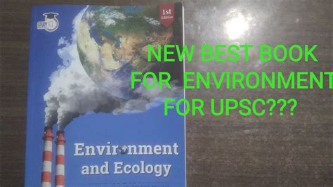 ENVIRONMENT AND ECOLOGY BOOK FOR UPSC AND STATE PCS EXAM BY STUDYIQ