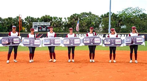 Florida Tech Panthers Softball Sweeps Palm Beach Atlantic On Senior