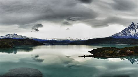 Wallpaper Landscape Mountains Sea Lake Nature Reflection Sky