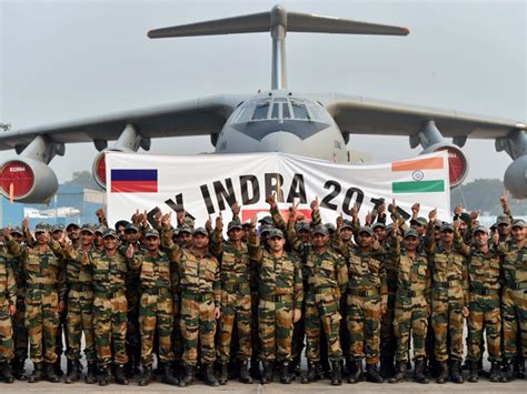 Indra First Indo Russia Tri Services Exercise Indra Begins