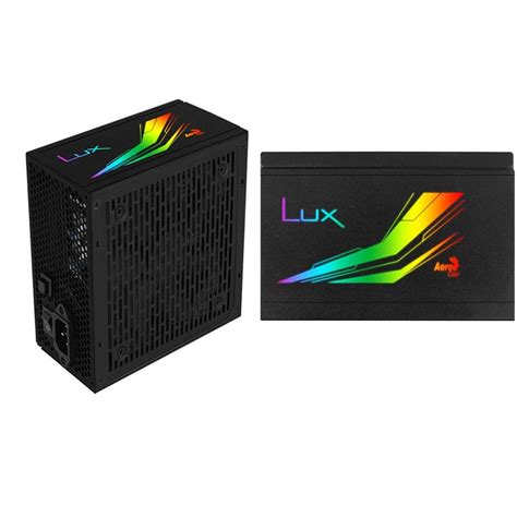 Jual Psu Aerocool Lux Rgb W Watt Plus Bronze Gaming Psu