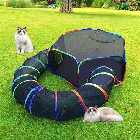 Amazon Okeycozy Outdoor Cat Enclosures In Portable Outdoor