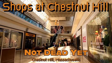 The Shops At Chestnut Hill A Not So Dead High End Luxury Mall In