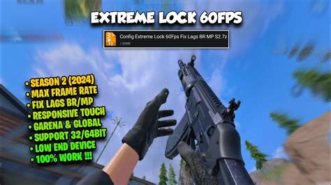 SEASON 2 EXTREME LOCK 60FPS CONFIG IN COD MOBILE FIX LAGS BR MP