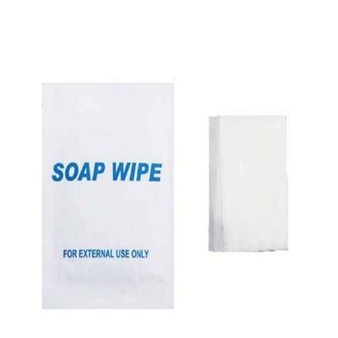 Skin Cleaning Soap Wipes For Disinfection