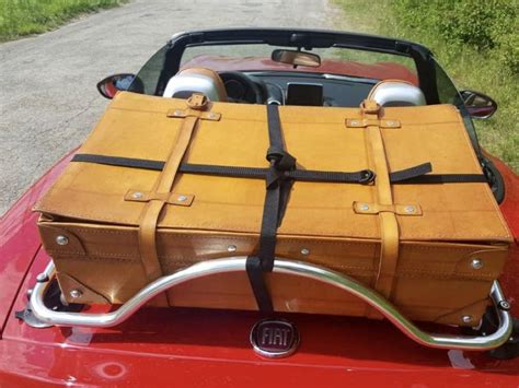 Fiat 124 Spider Trunk Luggage Rack No Metal Clamps Unique