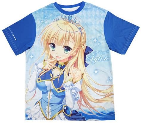 駿河屋 シルヴィ フルプリントハイグレードtシャツ フルカラー フリーサイズ 「金色ラブリッチェ」 C93グッズ（tシャツ）