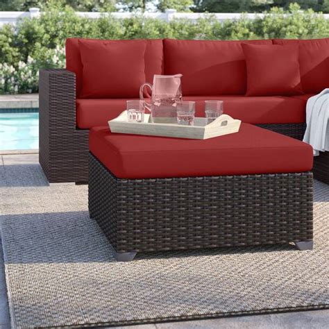 Ebern Designs Alderton 776 Wicker Outdoor Patio Sofa Wayfair