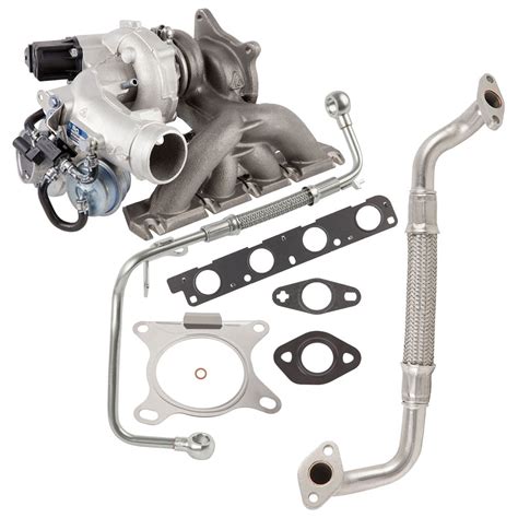 For VW Golf GTI Jetta Passat Audi Borgwarner Turbo Kit w/ Gaskets Oil Lines - BuyAutoParts ...