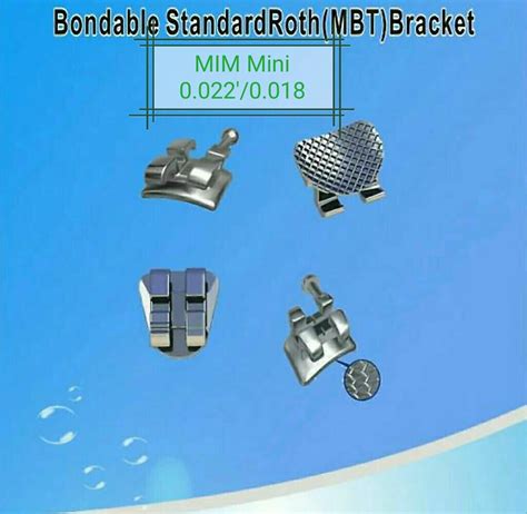 Orthodontic Mini Bondable Mim Brackets China Orthodontic Bracket