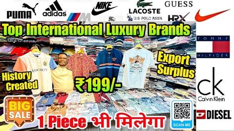 Original Branded Clothes In Cheapest Price Mumbai Export Surplus