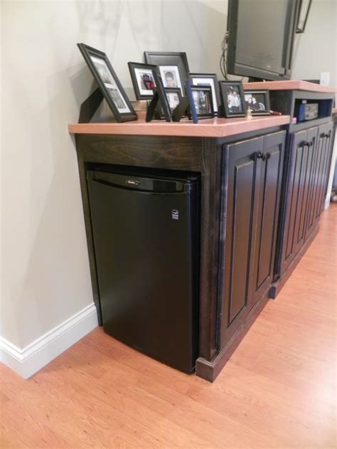 Tv Stand With Mini Fridge Cabinet On Corner Terrific Mini Fridge