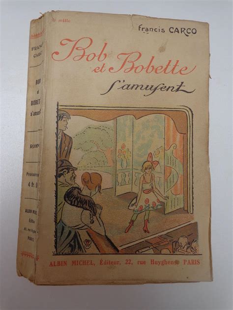 Bob Et Bobette S Amusent By Carco Francis Moyen Couverture Souple