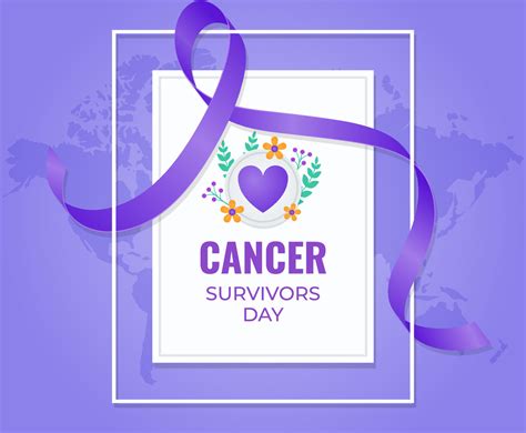 Cancer Survivor Day Background Vector Art & Graphics | freevector.com