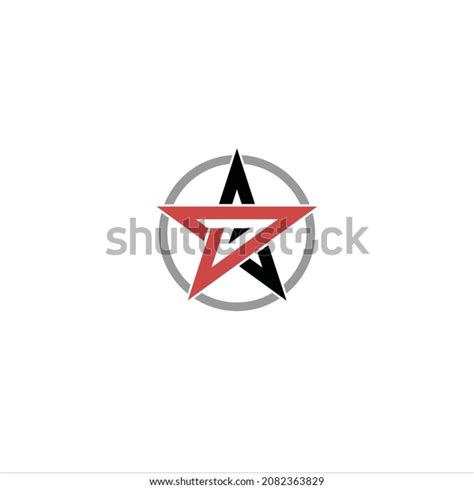 Initial D Logo Vector Template Star Stock Vector (Royalty Free ...