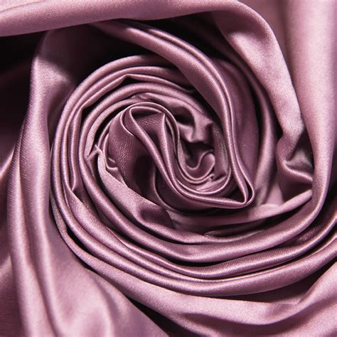 Satin duchesse 100 soie Lilas vendu au mètre