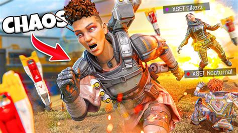 The Most CHAOTIC SCRIMS I Ve EVER Played Apex Legends YouTube