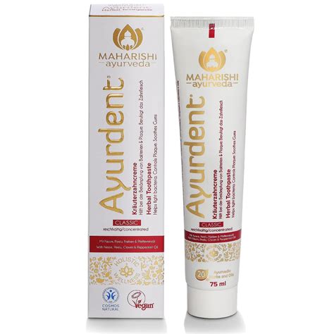 Herbal Toothpaste Ayurdent Classic 75 Ml Maharishi Ayurveda AyurShop