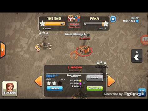 Clash Of Clans Klan Savaslari Youtube