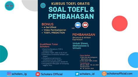 Soal Toefl Dan Pembahasan Fokus Tentang Structure Toefl Structure