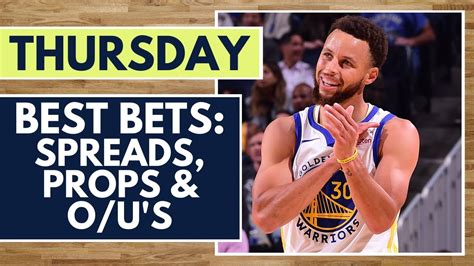 Thursdays Best Bets Nba Player Props Spreads And O U Picks For October