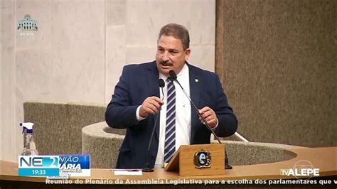 Deputado Eriberto Medeiros Eleito Presidente Da Alepe Pela Terceira