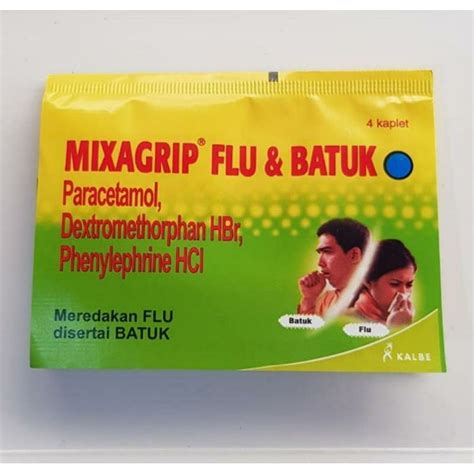 Jual Mixagrip Flu Batuk Tablet Shopee Indonesia