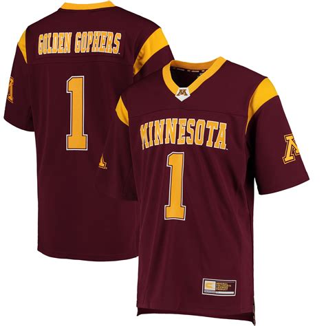 Colosseum 1 Minnesota Golden Gophers Maroon Hail Mary Football Jersey