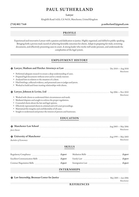 Online Cv Builder To Help You Land The Job Try For Free ·