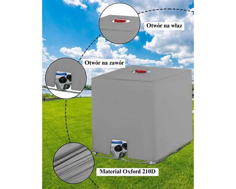 Ochronny pokrowiec na zbiornik na wodę Mauzer 1000l IBC Opole OLX pl