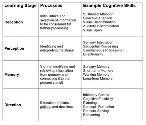 Cognititve Learning Theory