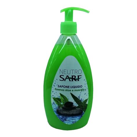 Neutro Sarf Sapone Liquido Aloe E Muschio 500 Ml