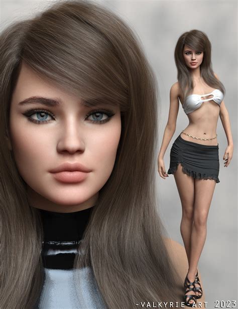 InStyle Girls Head And Body Morphs For G8F And G8 1F Vol 10 Daz 3D