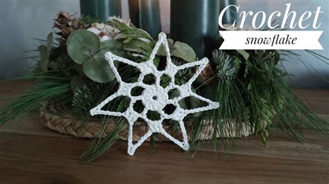 Crochet Snowflake Tutorial Schneeflocke H Keln Anleitung Youtube