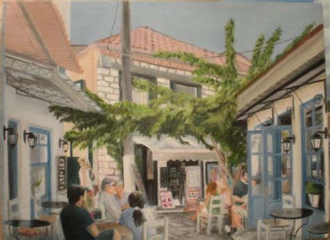 Seitan Pazar Preveza Peinture Par Ageliki Αγγελικη Artmajeur