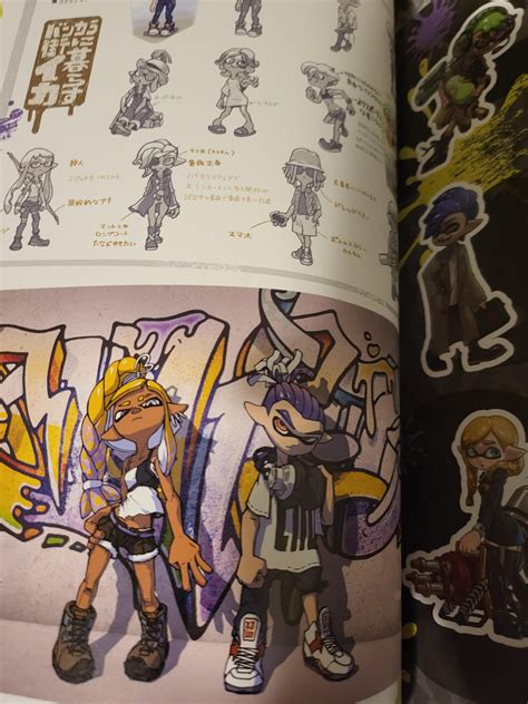 Artbook For Splatoon 3 Came In R Splatoon