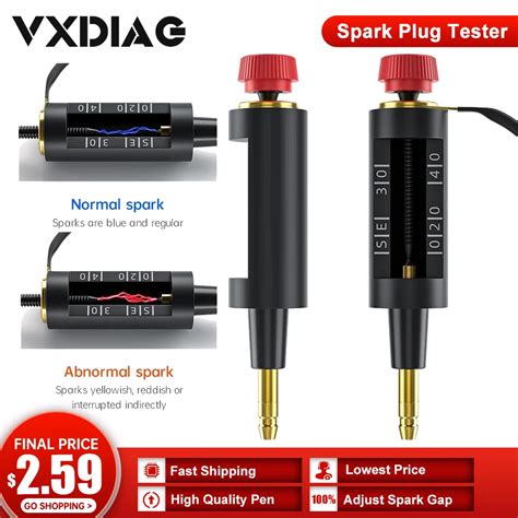 Obd2 Diagsnotic Spark Plug Tester Ignition System Coil Engine Autos