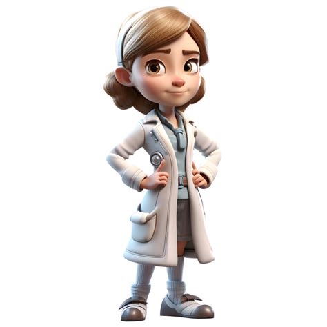 Cute Doctor Women With Confidence Assertive And Capable Characters For