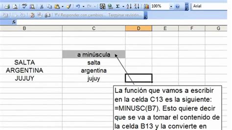 Mayuscula Minuscula En Excel Youtube