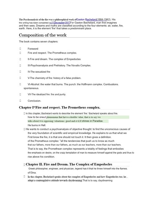 psychoanalysis  fire  bachelard  fires psychoanalysis