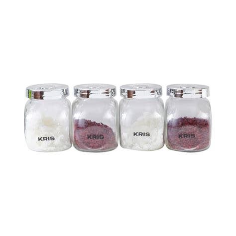 Jual Kris 160 Ml Set 4 Pcs Tempat Bumbu Dapur Terbaru Ruparupa