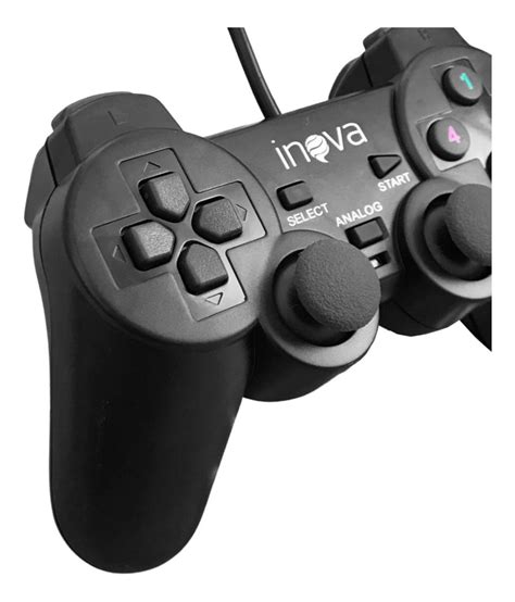 Controle Joystick Para Pc Inova Fio Usb 203z Parcelamento Sem Juros