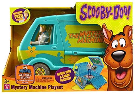 Scooby Doo Mystery Machine Playset Includes Fred