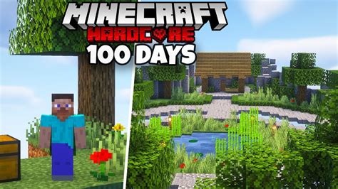 Skyblock Hardcore 100 Days Minecraft One Block Skyblock YouTube