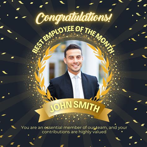 Congratulations Poster Template