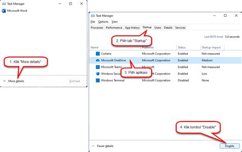 Cara Mematikan Aplikasi Startup Di Windows