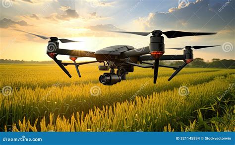 Agriculture Drone Using Lidar Scanning To Spray Fertilizer On The