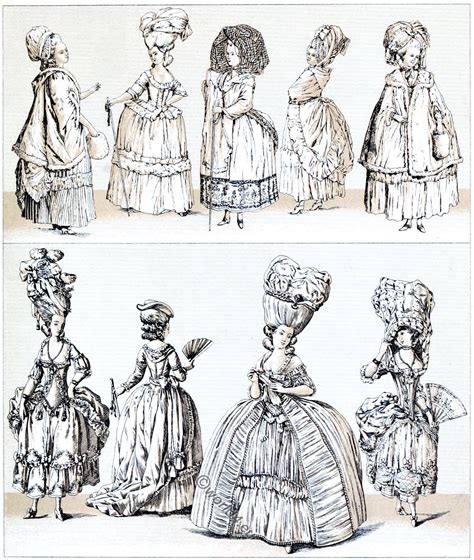 Extravagance Of Clothes And Hairstyles During The Rococo Period Rokoko Marie Antoinette